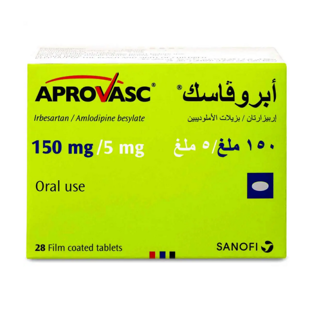 Aprovasc 150 / 5 Mg 28 Tablets