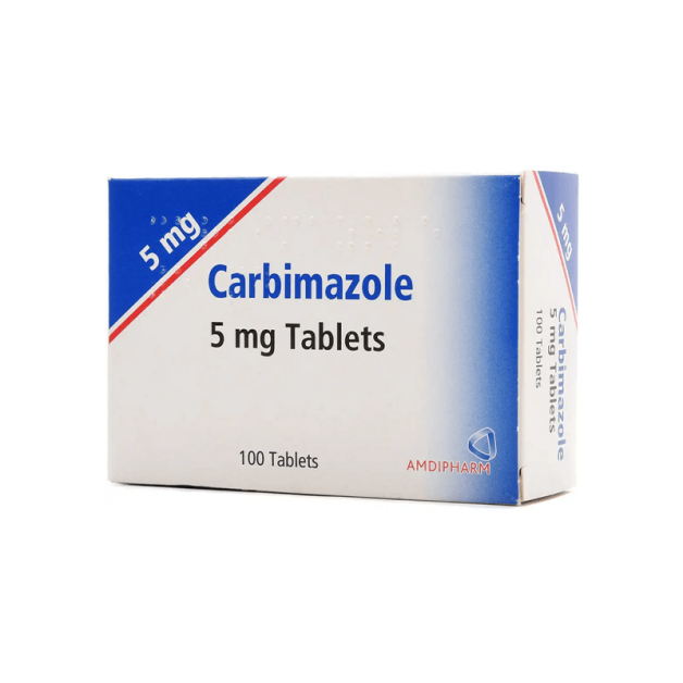 Carbimazole 5 mg 100 Tablets