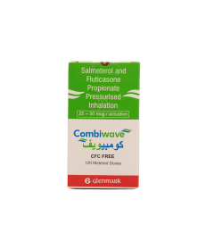 Combiwave 25 / 50 Mcg 1 Inhaler 120 Dose