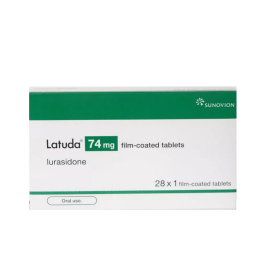 Latuda 74 Mg 28 Tablets