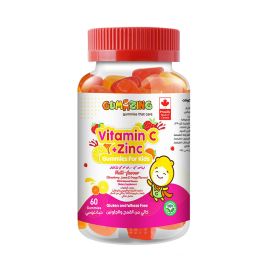 Gumazing gummies Vitamin C + Zinc for kids 60 gummies