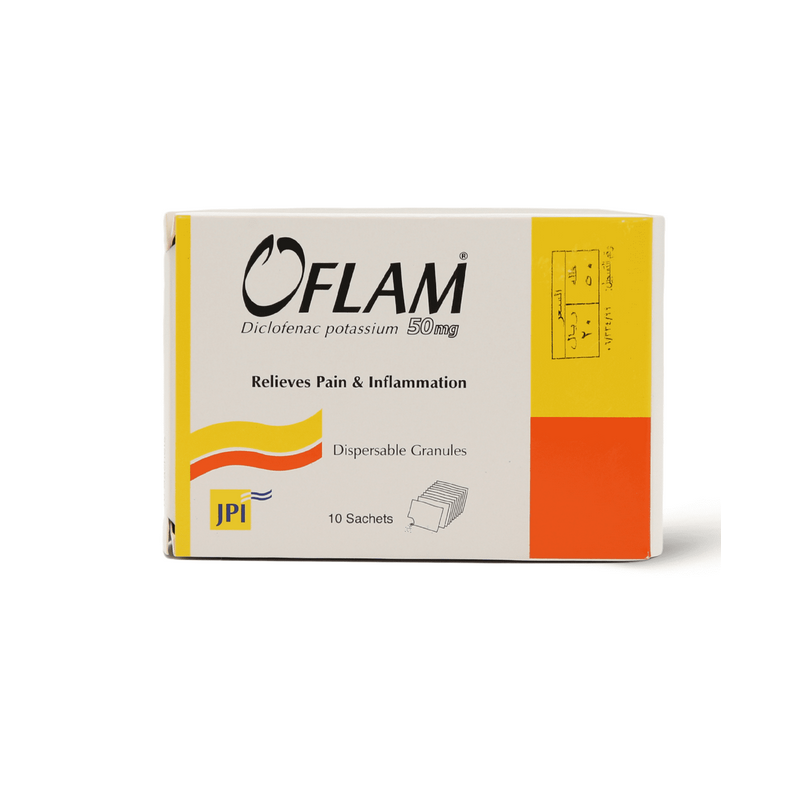 oflam 50mg 10 sachets