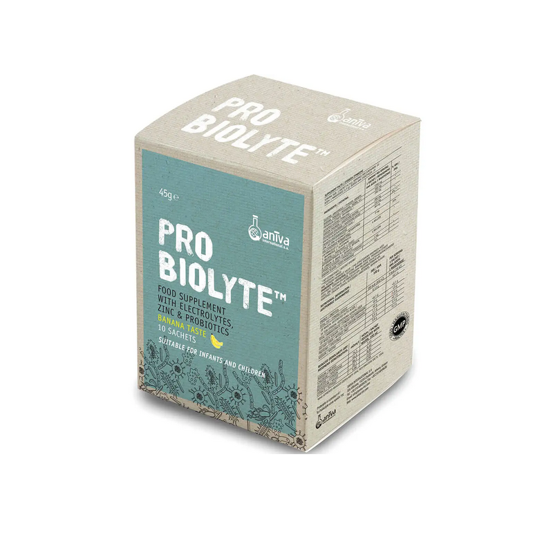 Aniva Pro Biolyte Banana Flavoured Dietary Supplement 10 Sachets