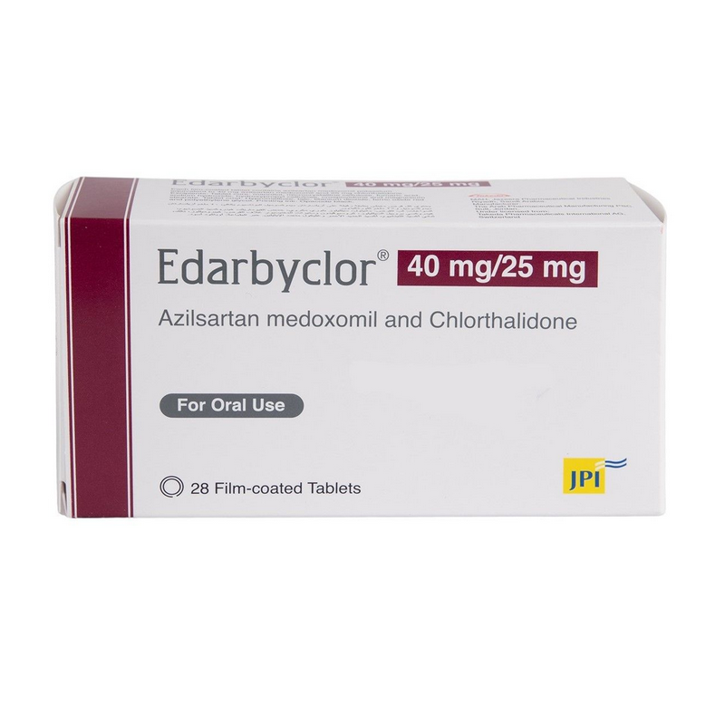 Edarbyclor 40 25 Mg 28 Tablets